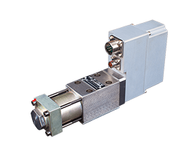 Drives the valve straight